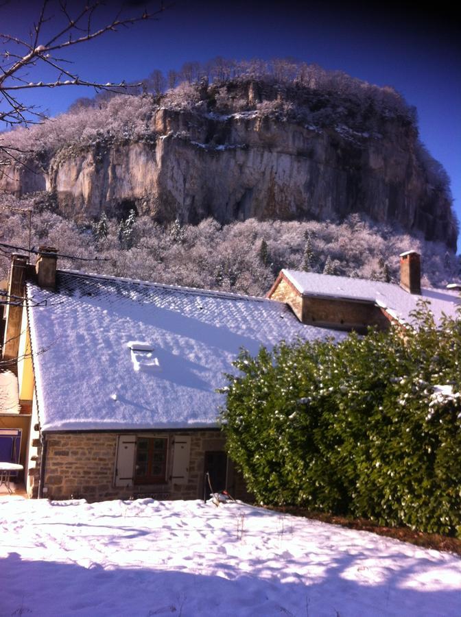 Les Trois Cloches Bed and Breakfast Baume-les-Messieurs Exterior foto